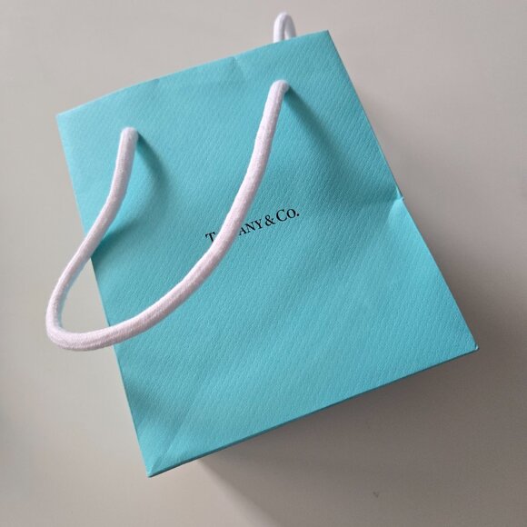 Tiffany & Co. Blue Gift Bag, Box, Jewelry Pouch and Ribbon - Picture 6 of 7